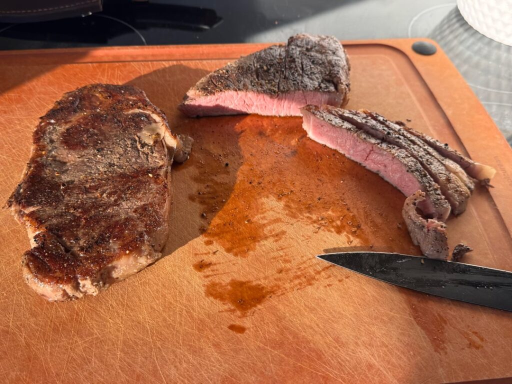 Prime NY Strip - Seared Finish