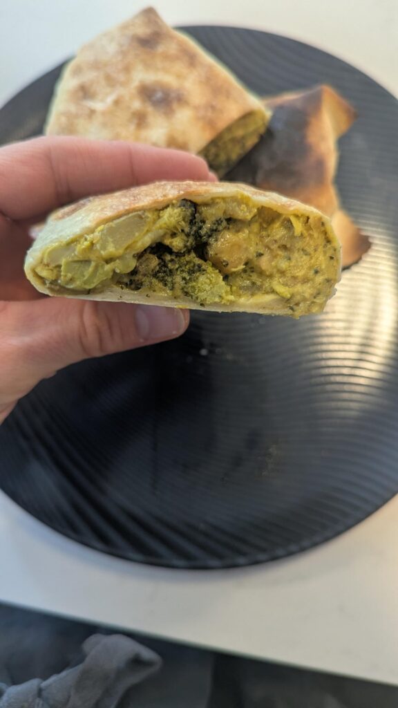 I am hooked on the Bombay burrito