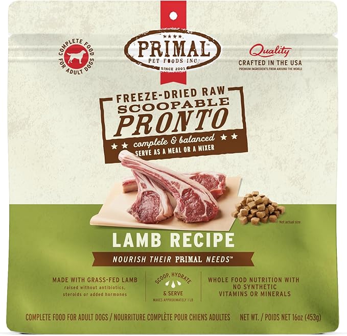 Primal Freeze Dried Dog Food