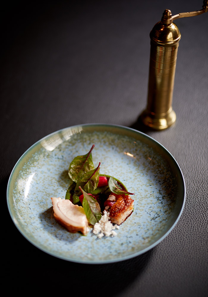 Pork gnocchi at David Toutaint (©Pierre Toutain)