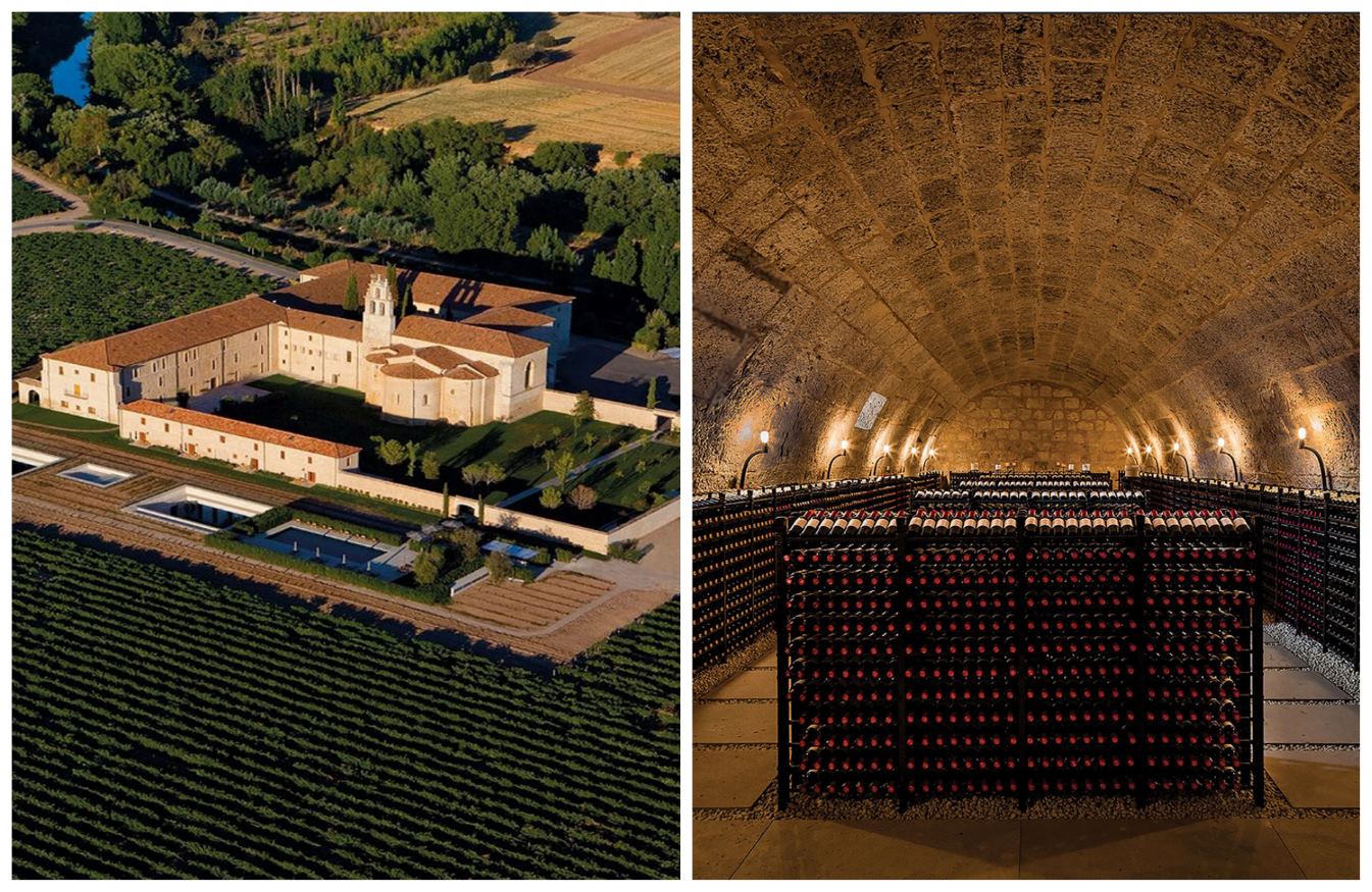 Set within a 12th-century abbey in Ribera del Duero, Abadía Retuerta LeDomaine offers vineyard-view rooms and refined dining at Refectorio, where Castilla y León wines meet locally inspired cuisine. © Abadía Retuerta LeDomaine  