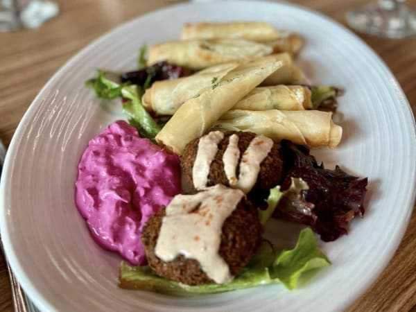 Falafel and more at Beren Mediterranean. | Photo courtesy of Woody Wood