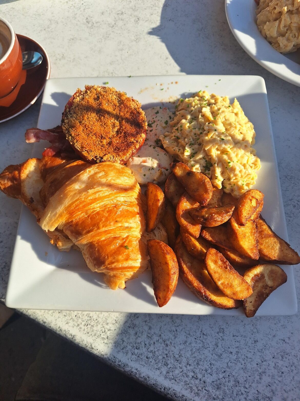 French 'big breakfast' in Auckland, NZ