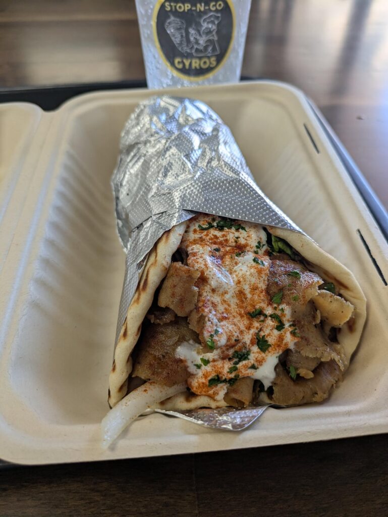Gyro sandwich