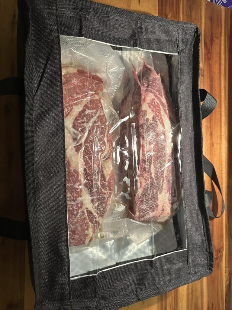 Got sick of those obnoxious yellow resting bags. Found one with a window Thoughts?