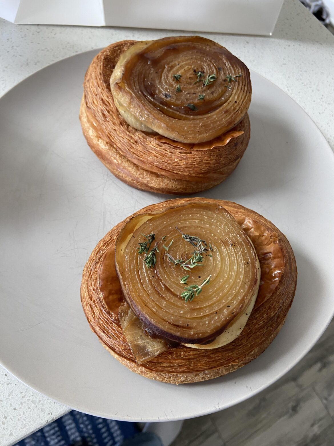 French Onion Soup Danish from my local french patisserie