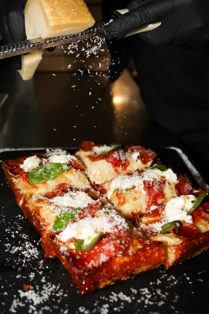 I bake and sell Detroit-Style Pizza out of a van.