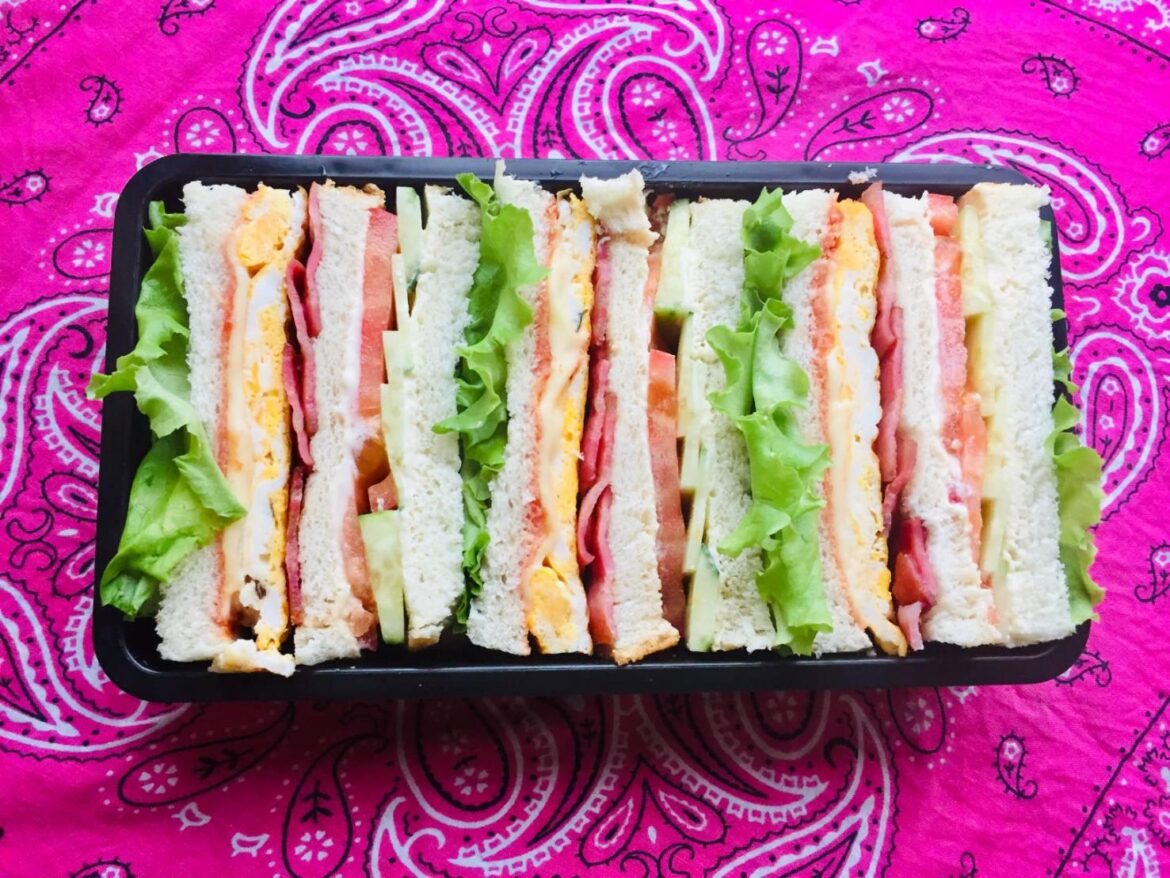 ミックスサンド 弁当Assorted sandwich bento