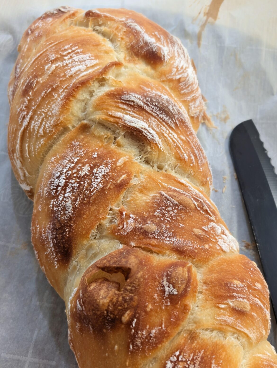 What do you guys think of my braided loaf?