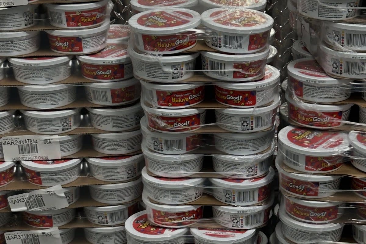 Several Philadelphia restaurants have reported receiving mysterious shipments of French onion dip, according to a report  (Mac Mart/Facebook)