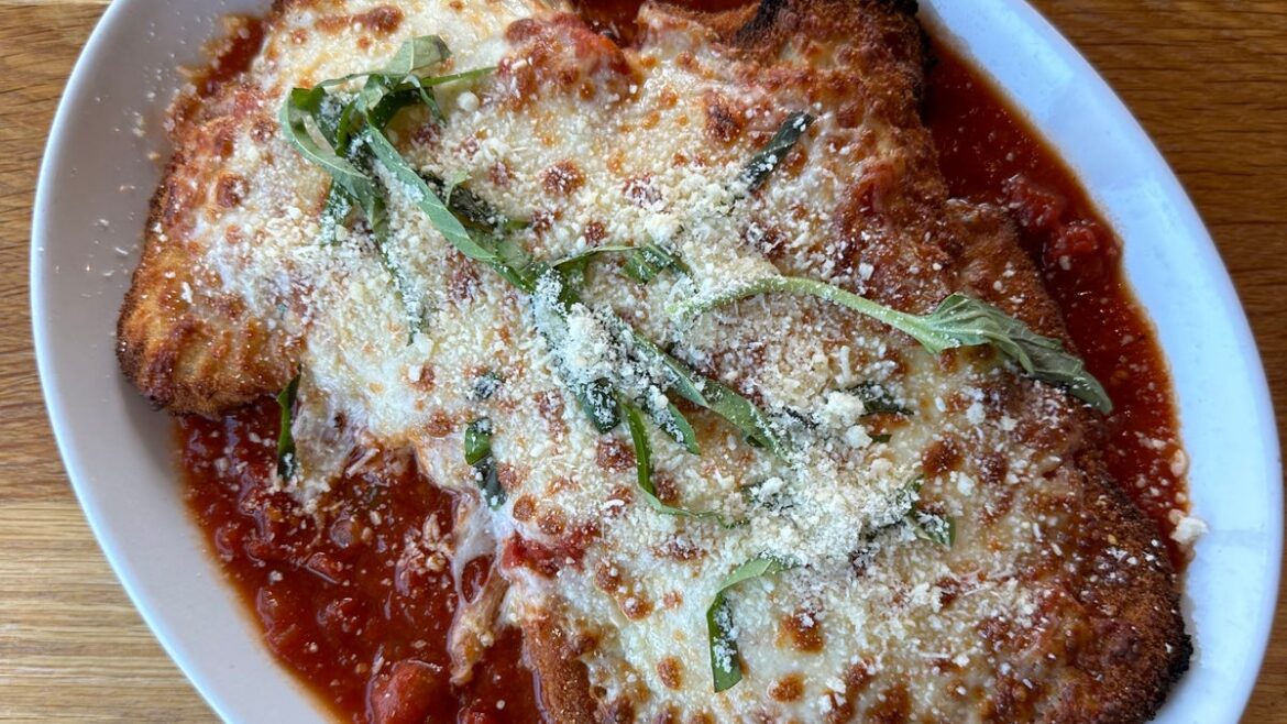 Lucco Cucina and Bar in Florham Park best chicken parm in NJ?