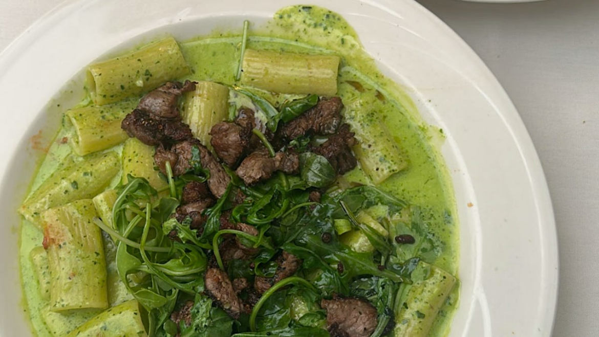 Saucy rigatoni was best thing we ate in NJ this week