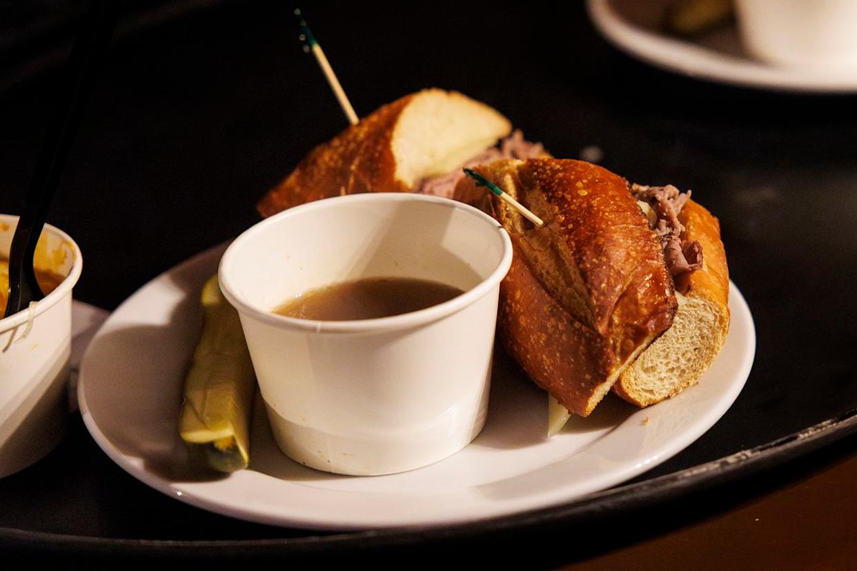 Cole's French Dip's sandwich that they claim to have inventedCredit: Gina Ferazzi / Los Angeles Times via Getty