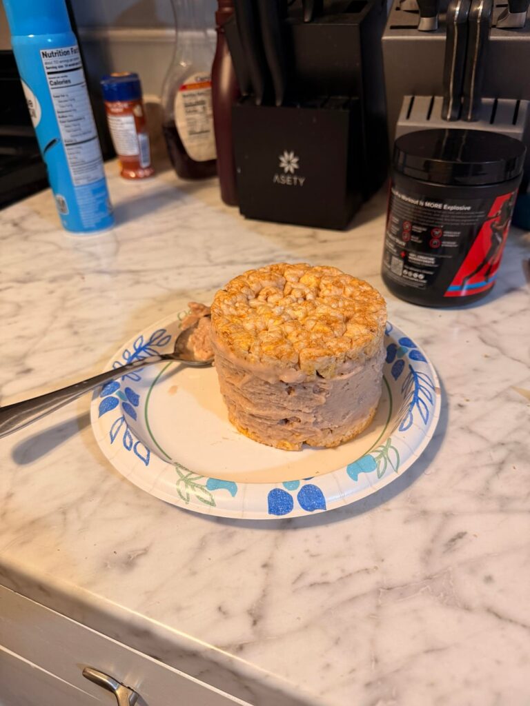 Just my little post workout snack 😋