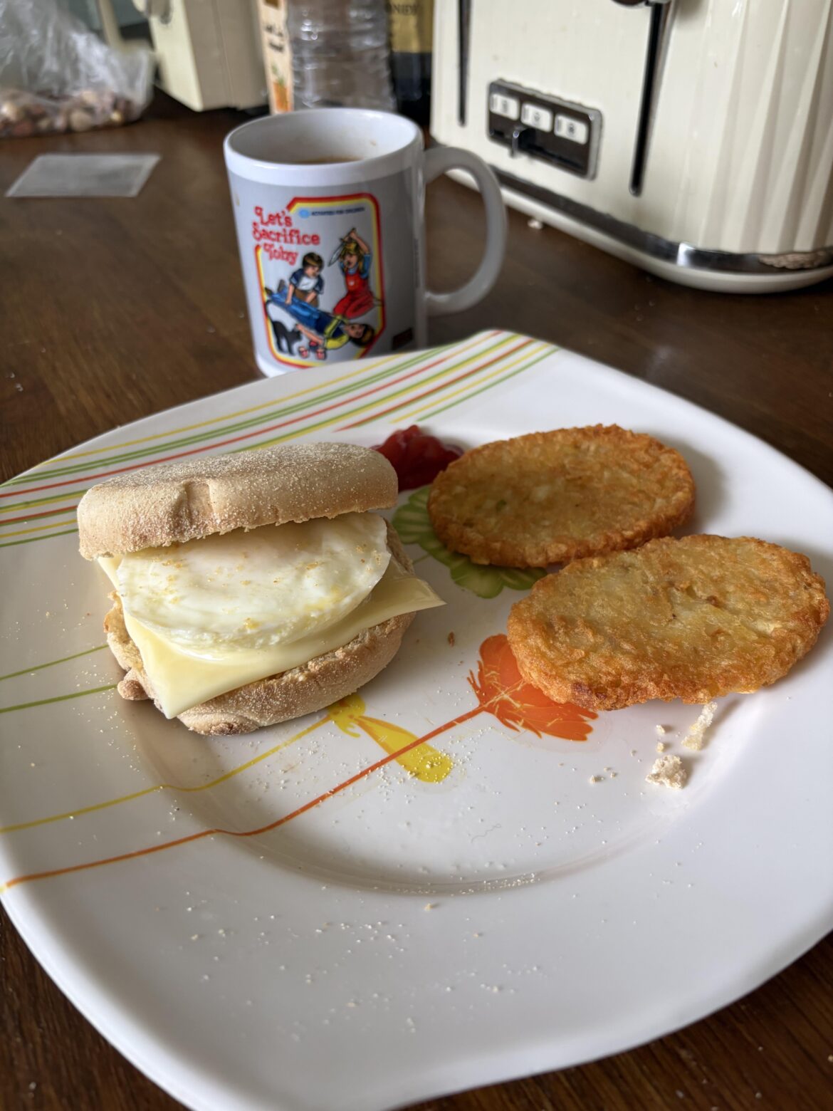 Homemade McDs. Need to find some good sausage patties at some point