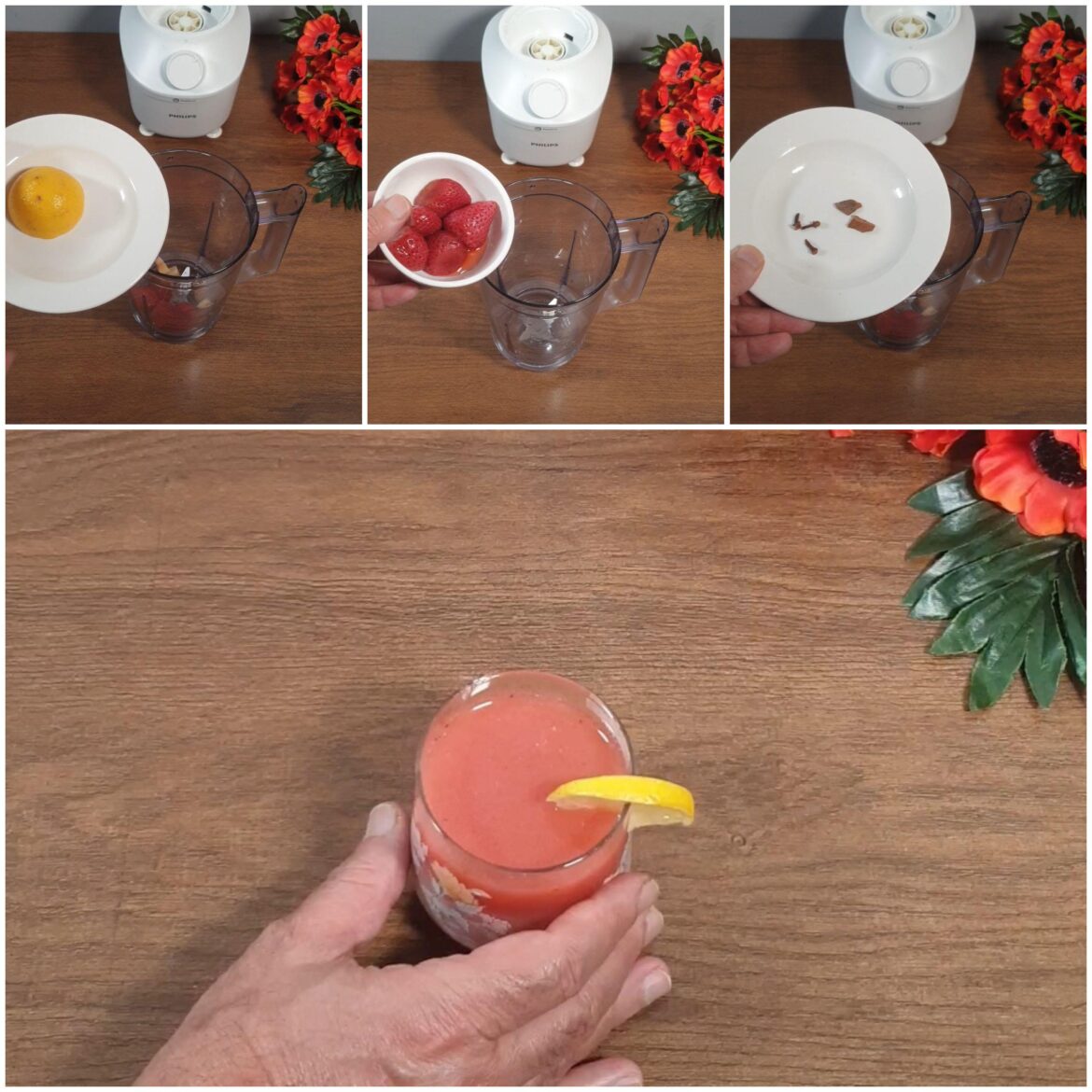 Refreshing Kitchen Hack Juice for Daily Wellness (Strawberry Ginger Boost)