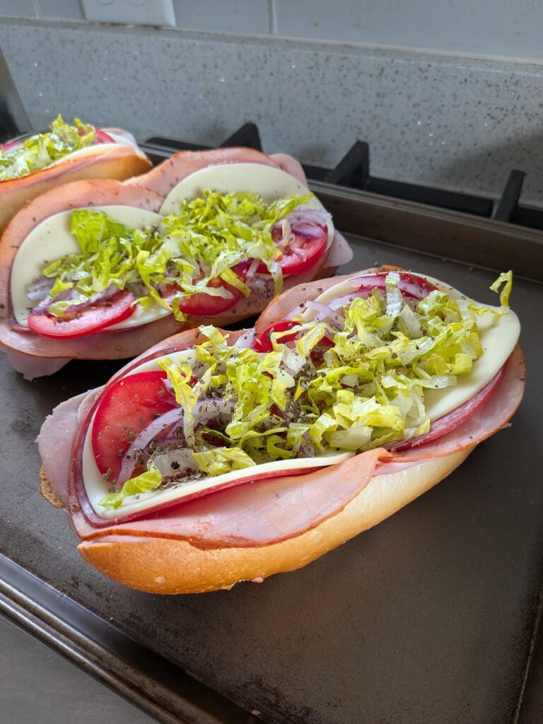 Made some extra hoagies