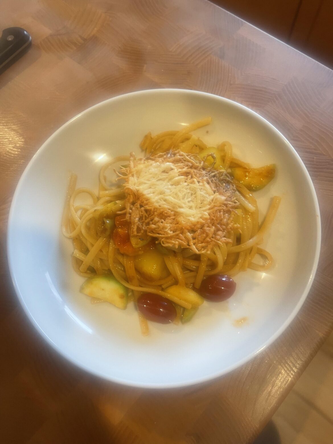 Sun-Dried Tomato & Olive Pasta Primavera