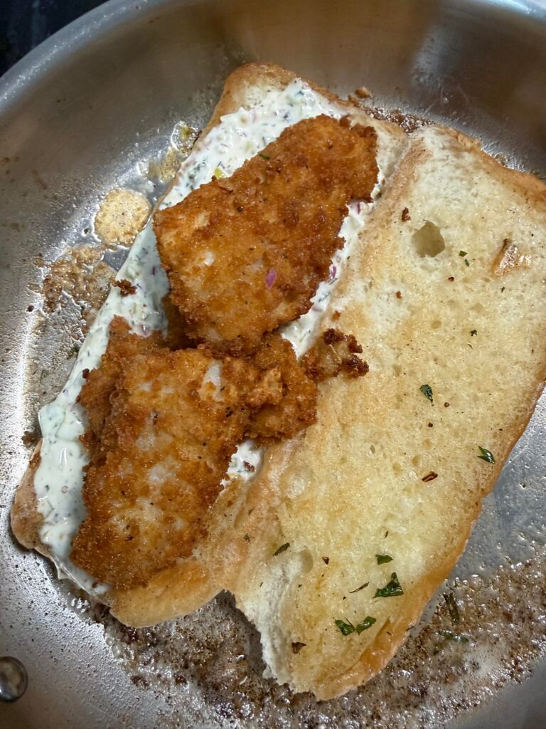 Beer Battered Red Snapper with Panko