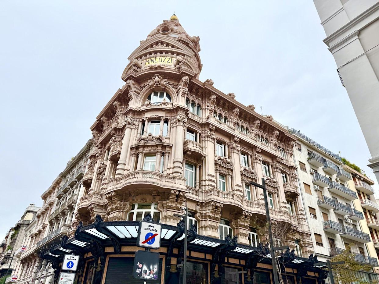 The Palazzo Mincuzzi in Bari Nuovo.