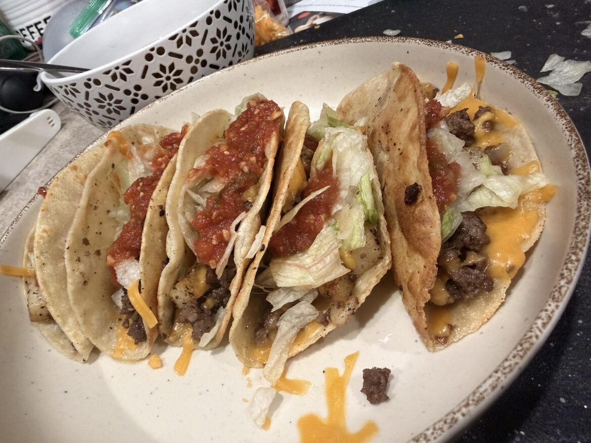 Made some tacos