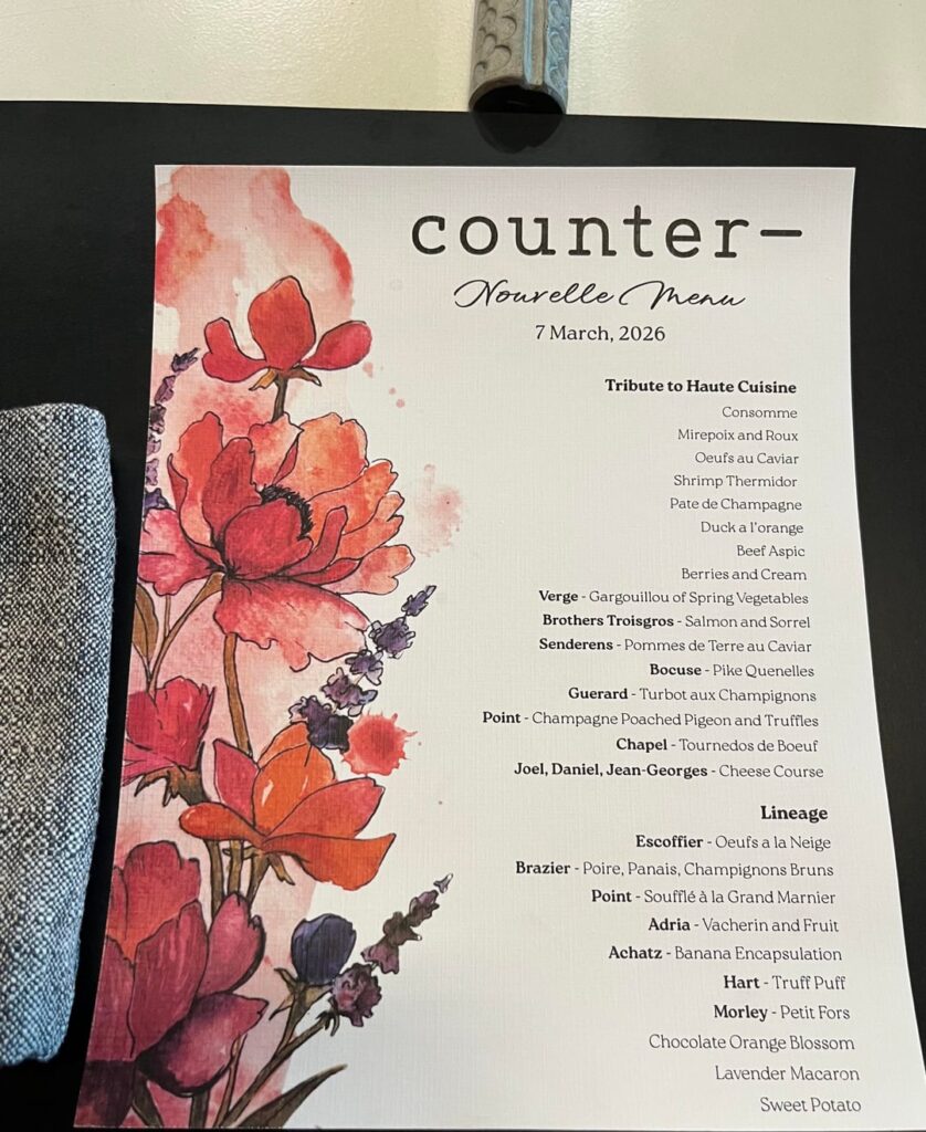 Counter— An Ode to North Carolina