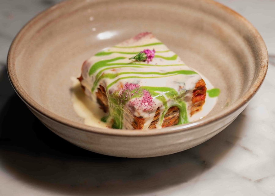 Italian food at Amici restaurant in Seminyak Bali Indonesia