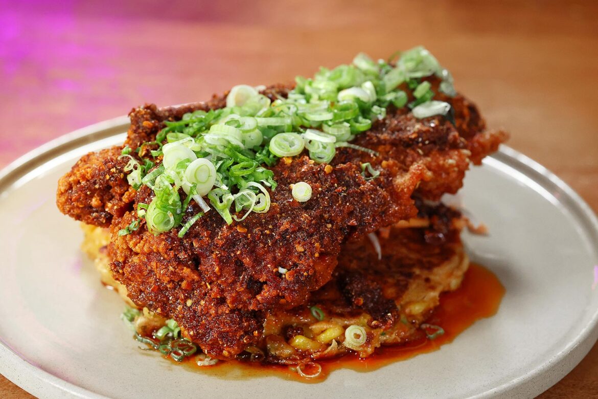 Where to Go for Thick Burgers and Walk-In Dining – Chicago Magazine The tandoori honey chicken with scallion corn hoecake at Lilac Tiger