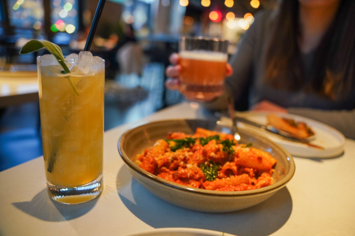 Drinks at Cork and Crust are Expensive Drinks at Cork and Crust are Expensive