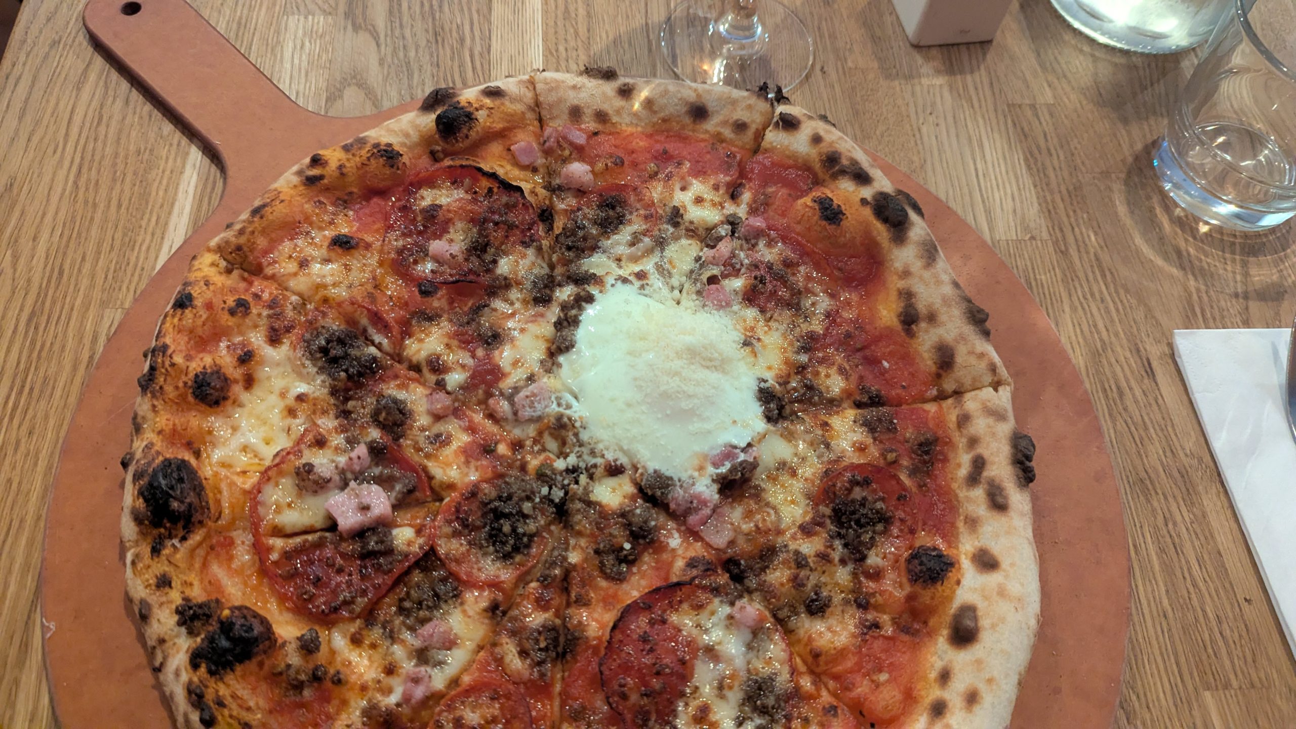 Eden's Kitchen pizza