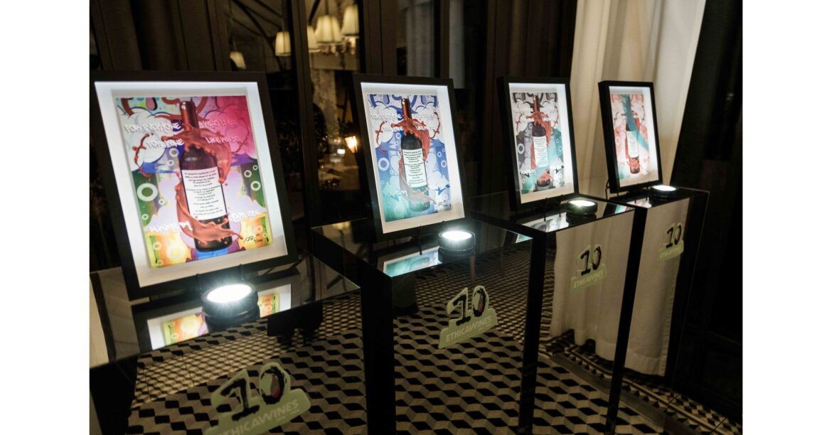 Ethica Wines Celebrates 10th Anniversary with Artwork Honoring Company Manifesto