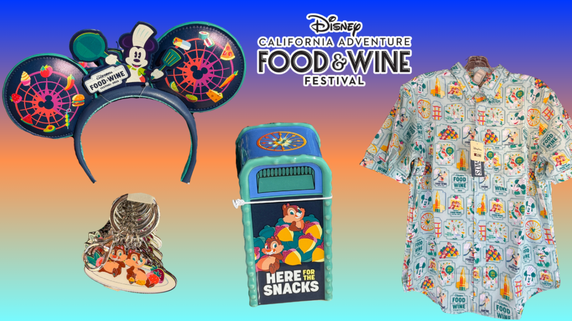 2026 Food & Wine Festival Merch Disney California Adventure