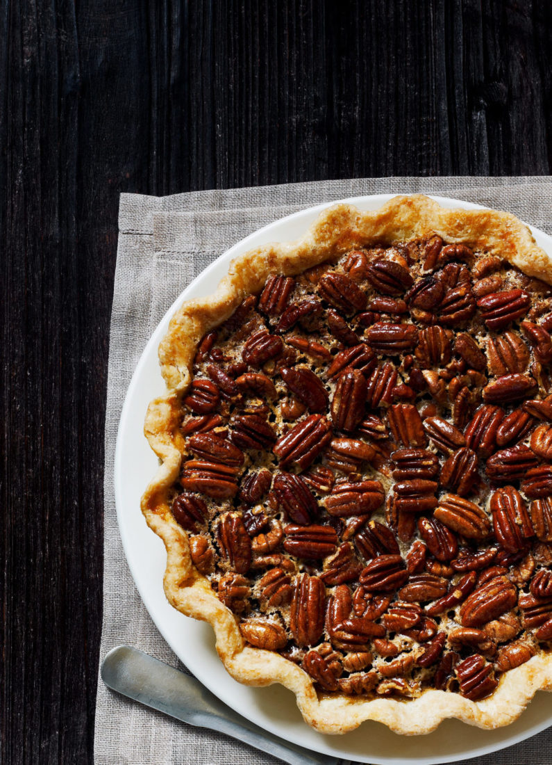 BOURBON PECAN PIE
It’s hard to beat a fresh pecan pie, unless you add a little bourbon.
> Get the recipe