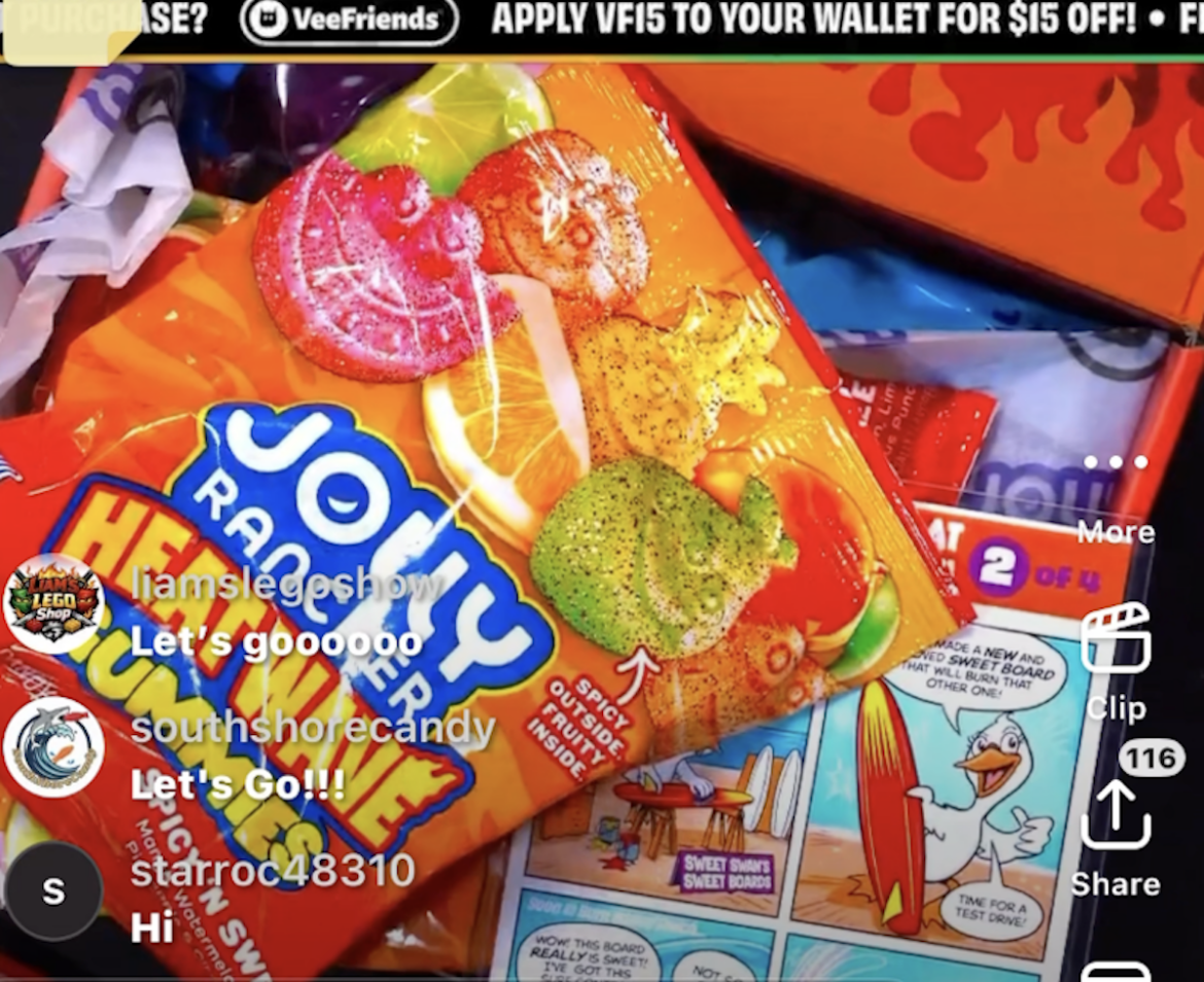 Whatnot pushes further into selling food via livestream shopping