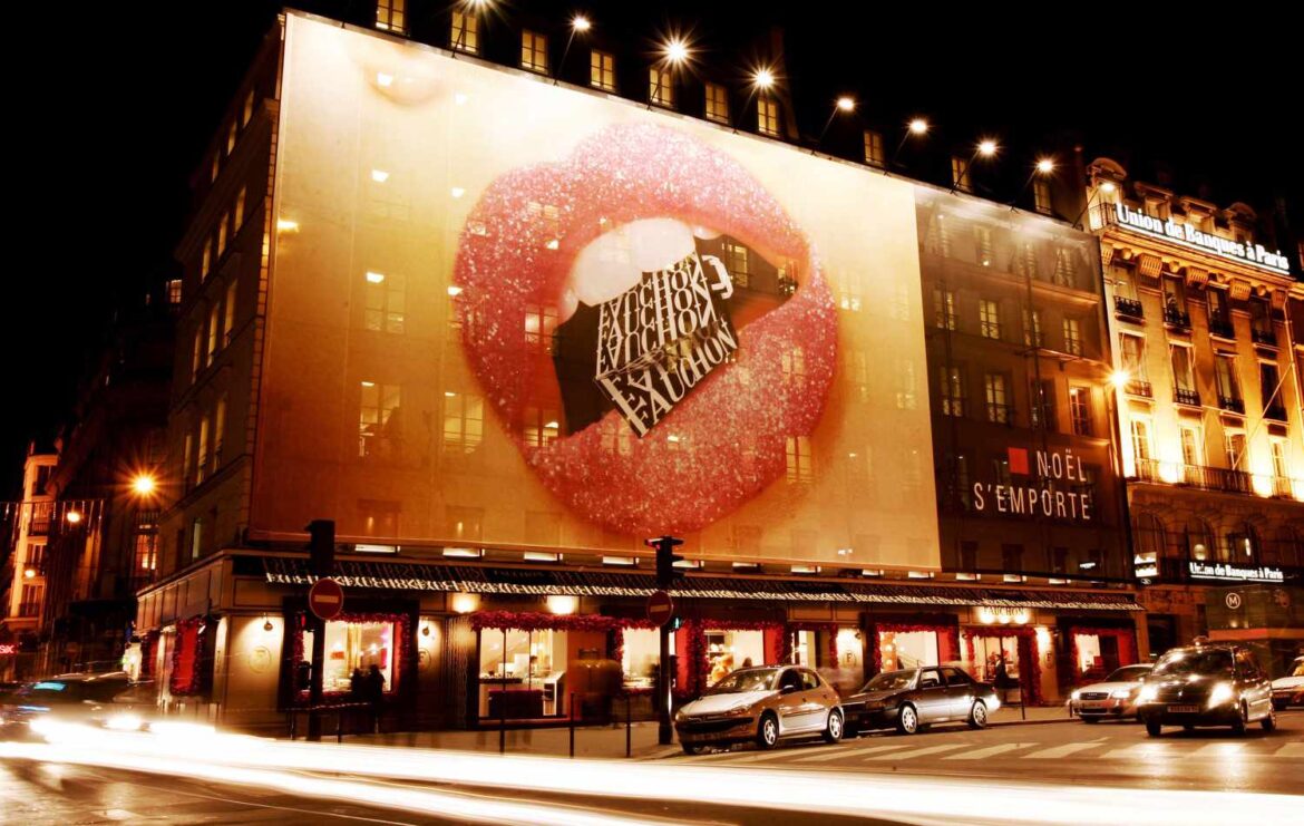 Fauchon Gourmet Food Shop in Paris