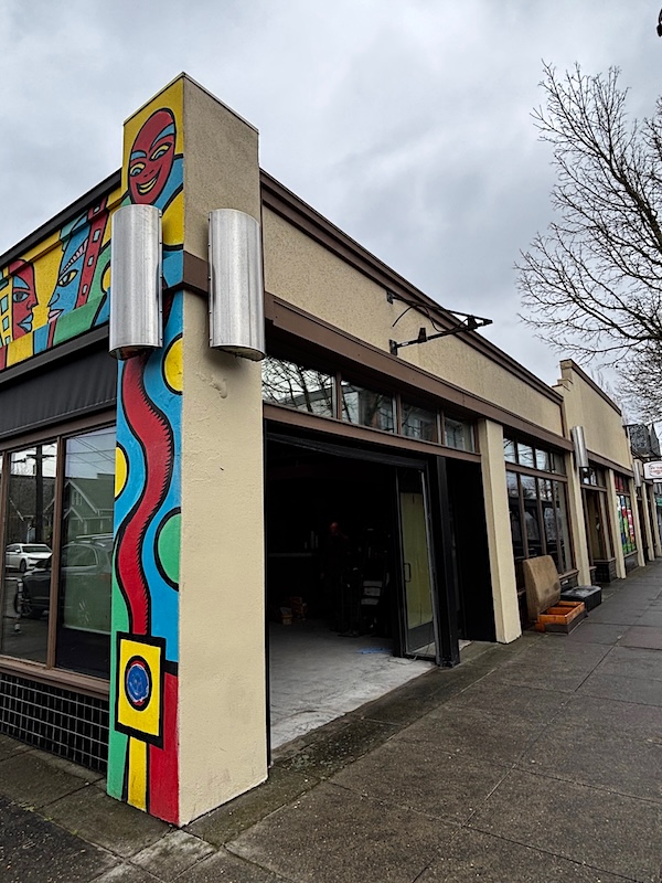 Exterior of Gumba's new space.