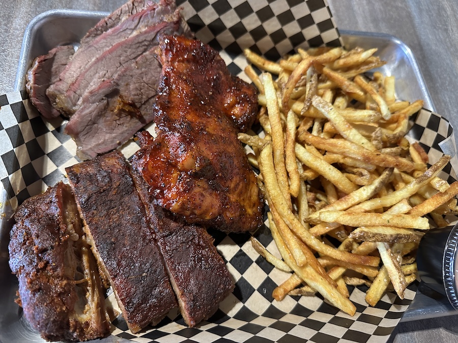 Blister's meat platter