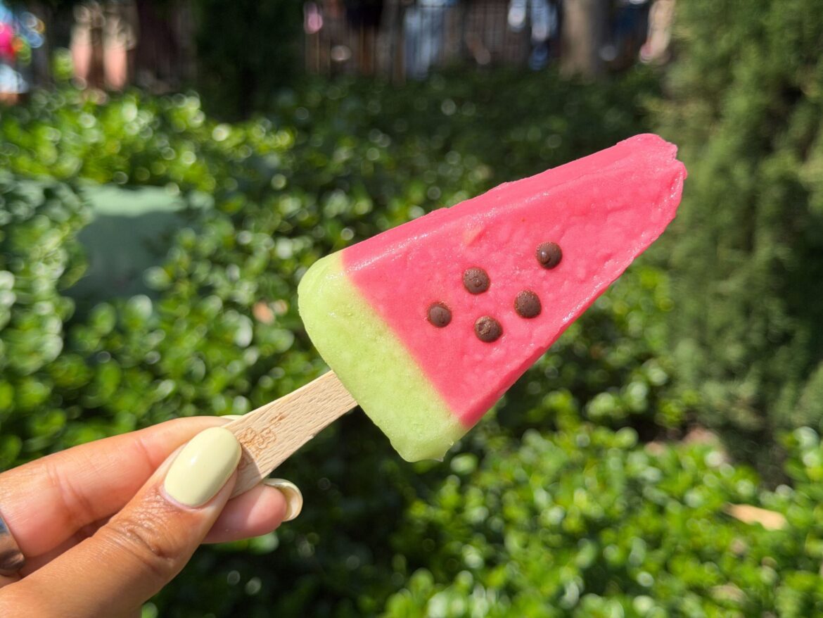 Watermelon ice block from Disneyland