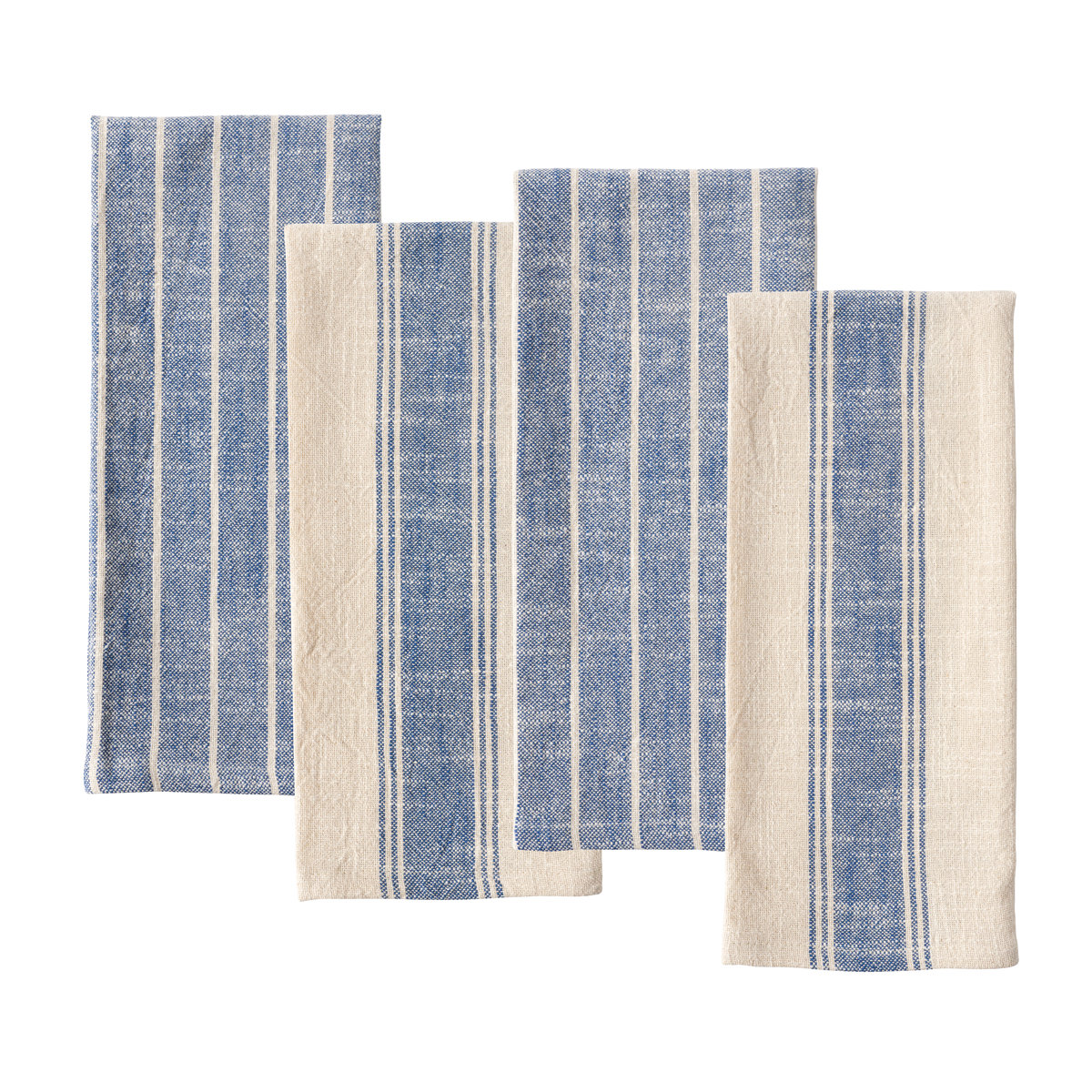 Wayfair, Birch Lane&trade; Damali 4 Piece Slubbed Tea Towel Set &amp; Reviews | Wayfair