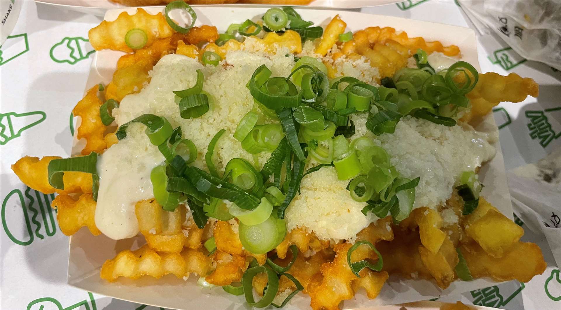 The Roasted Garlic Mayo fries. Picture: Adrian Peel