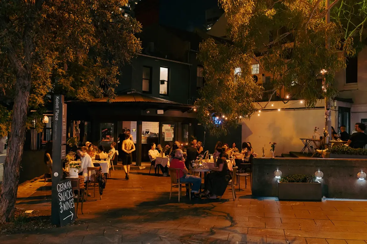 First Look: German Snacks and Grapes Star at Potts Point Pop-Up Kantine 64