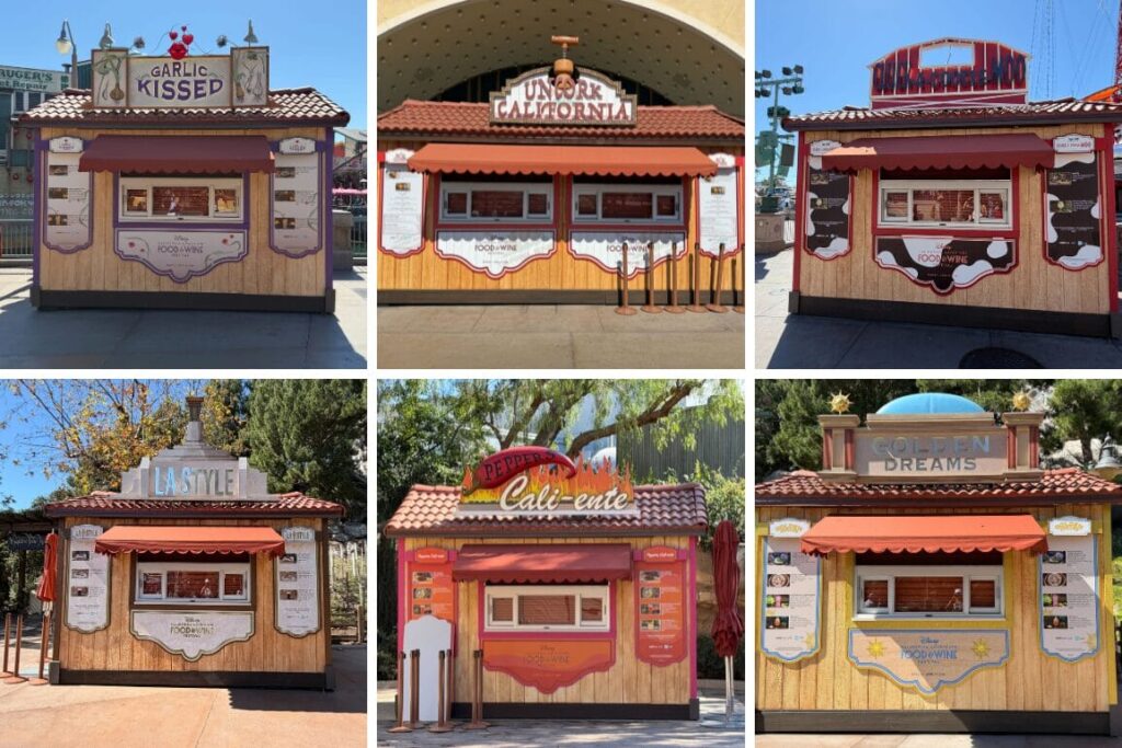 First Booths of 2026 Disney California Adventure Food & Wine Festival Appear in Park