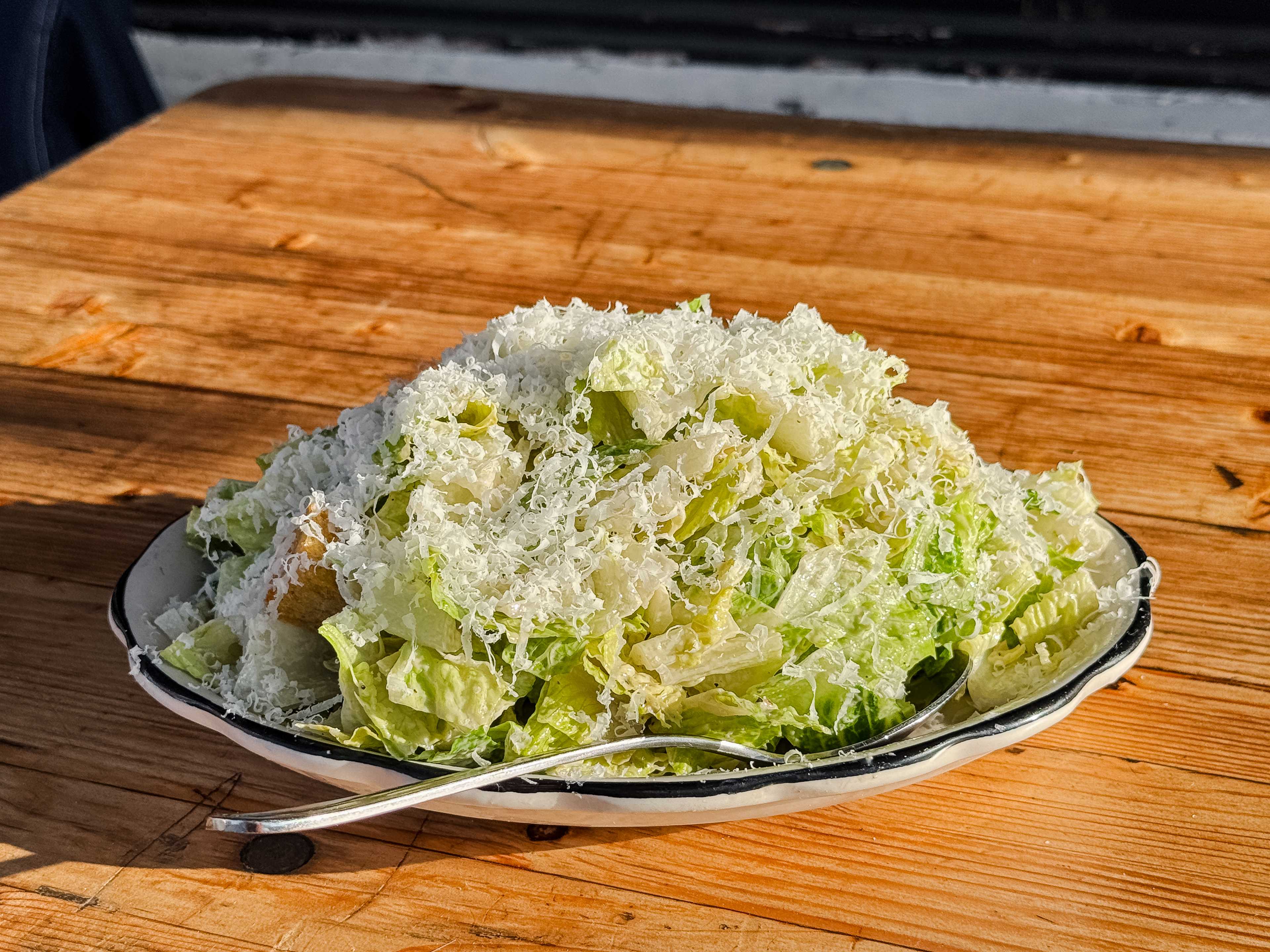 Caesar salad at Marvin.