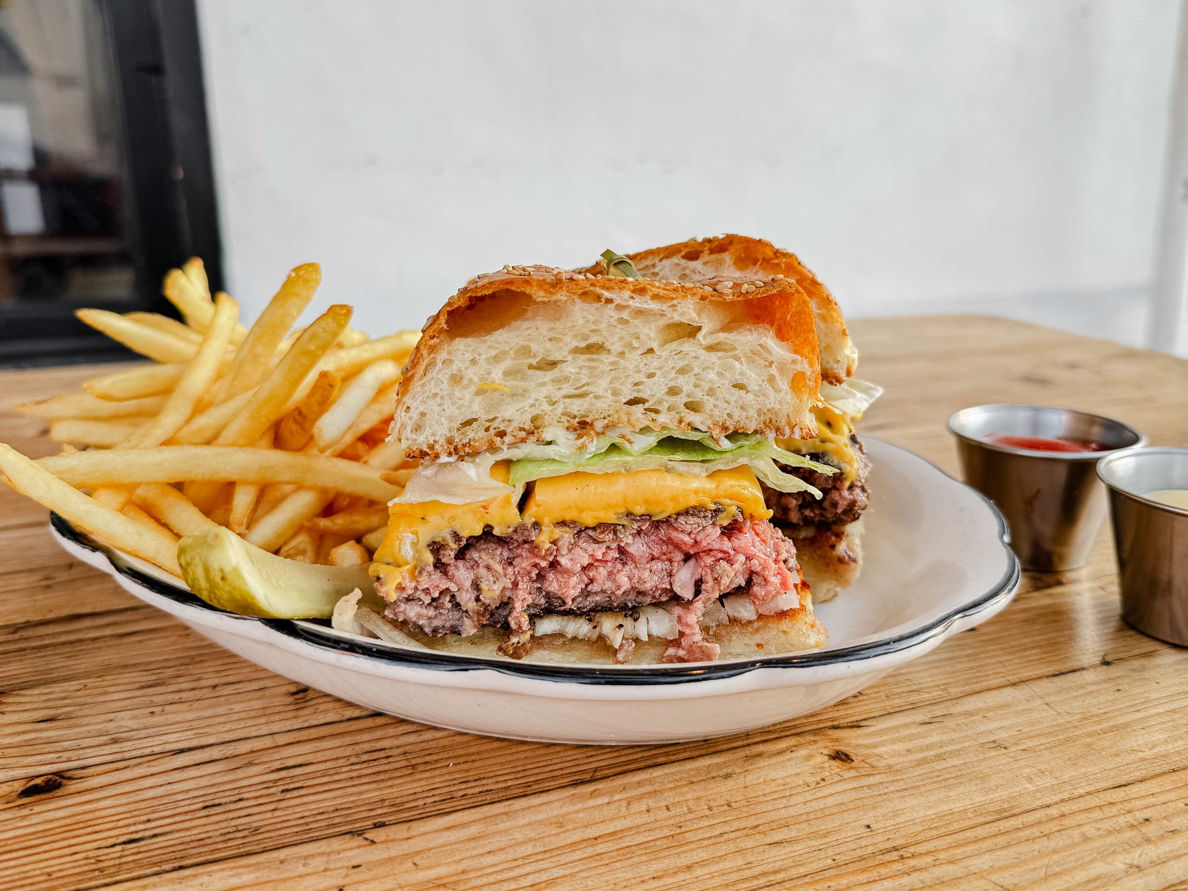 The burger at Marvin.