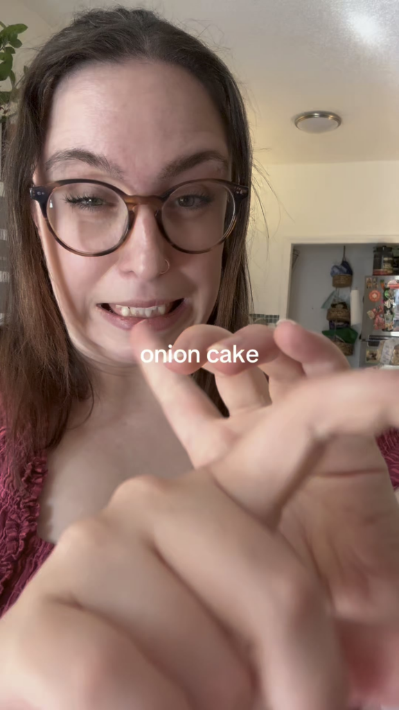 Onion cake Onion cake