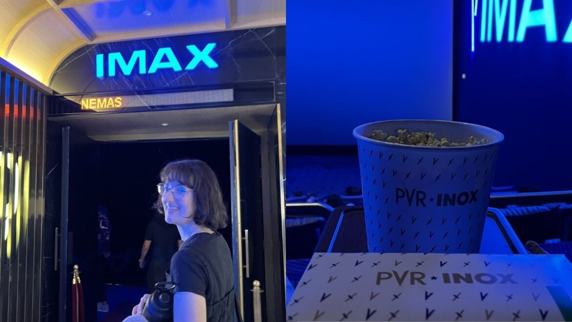 “I Love India,” French Woman Praises India’s Early Morning Movie Screenings With Food Options “I Love India,” French Woman Praises India’s Early Morning Movie Screenings With Food Options