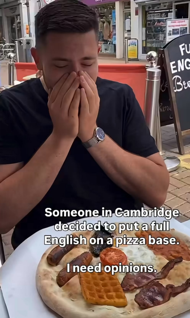 Is it a pizza crime or a full-English breakfast crime?