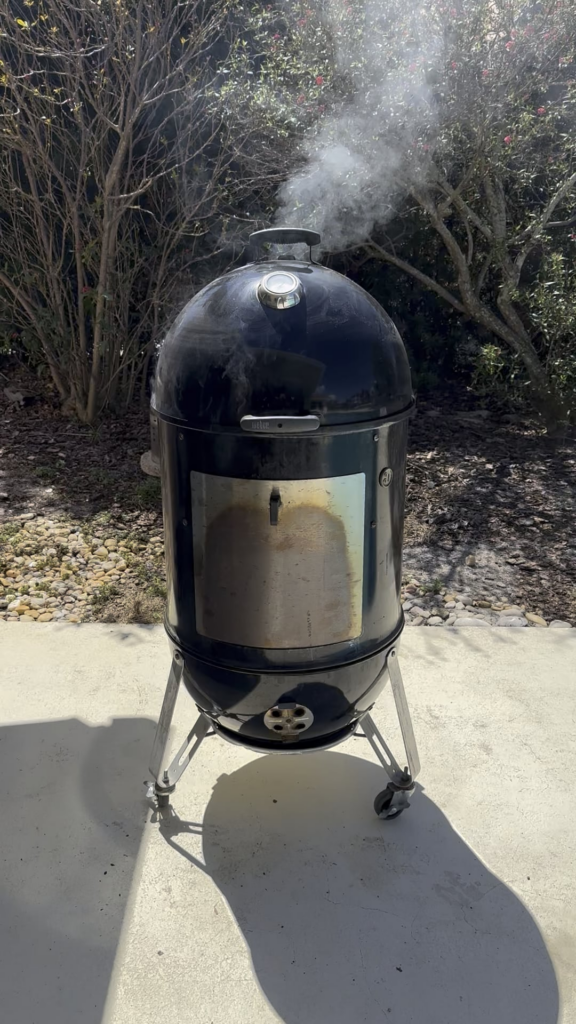 Virtually no smoke flavor on baby backs using WSM 22. Any thoughts why? Virtually no smoke flavor on baby backs using WSM 22. Any thoughts why?