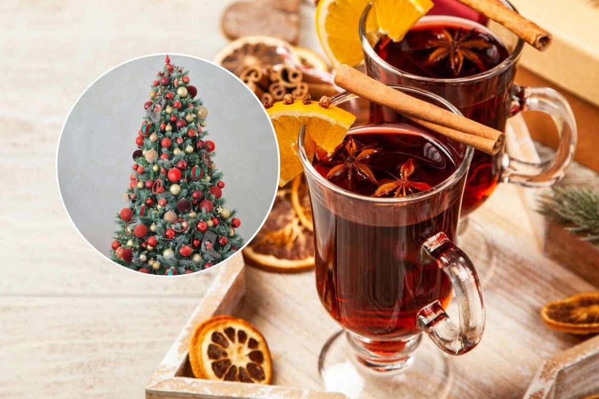 there will be a German Christmas market with mulled wine, beer, sausages, music and more...