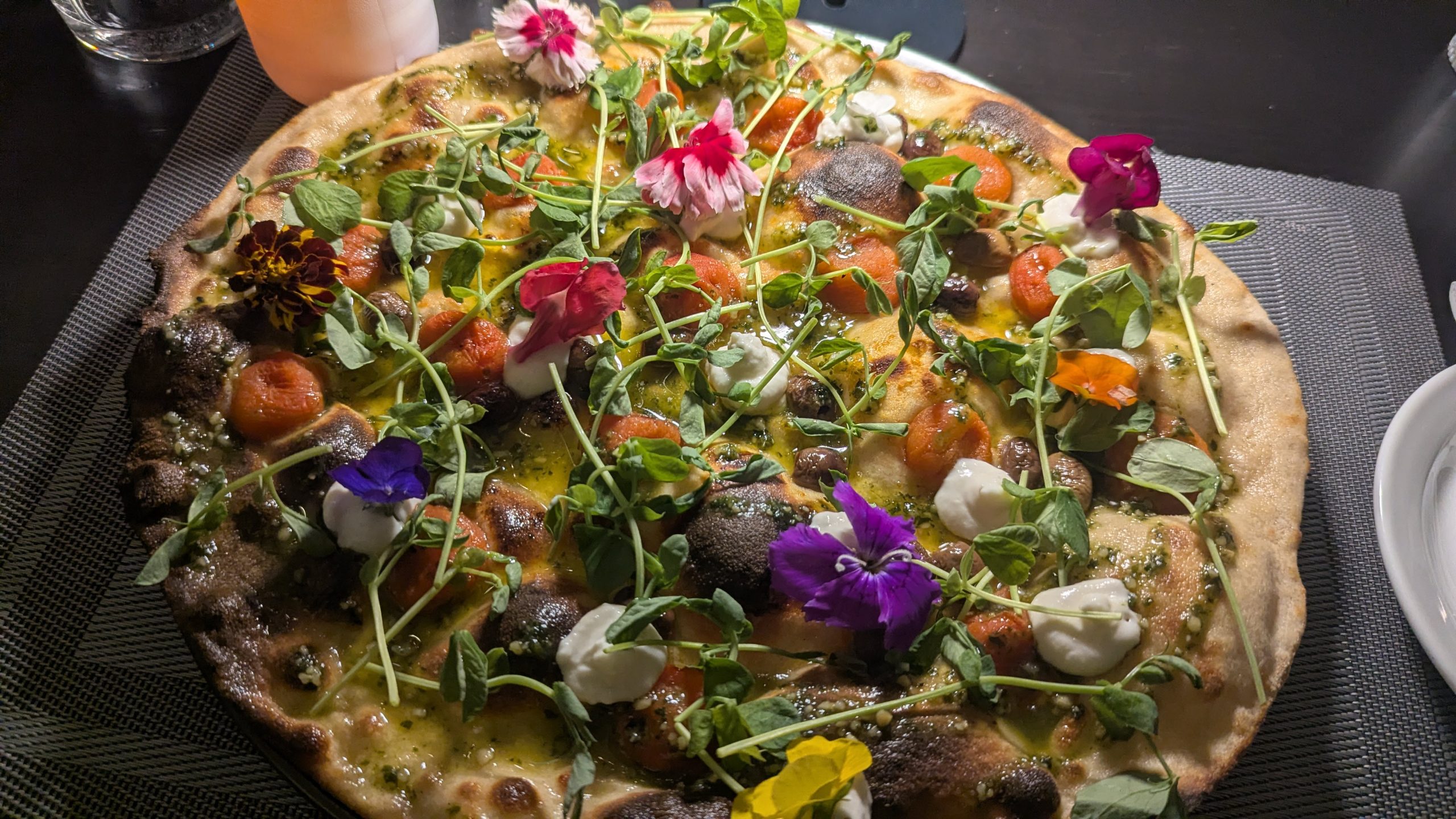 artisan veggie pizza